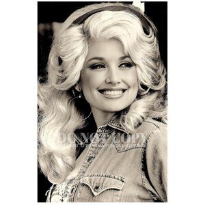 Dolly Parton Photograph 11 X 17 | Beautiful 1977 Picture | RARE Photo | Poster